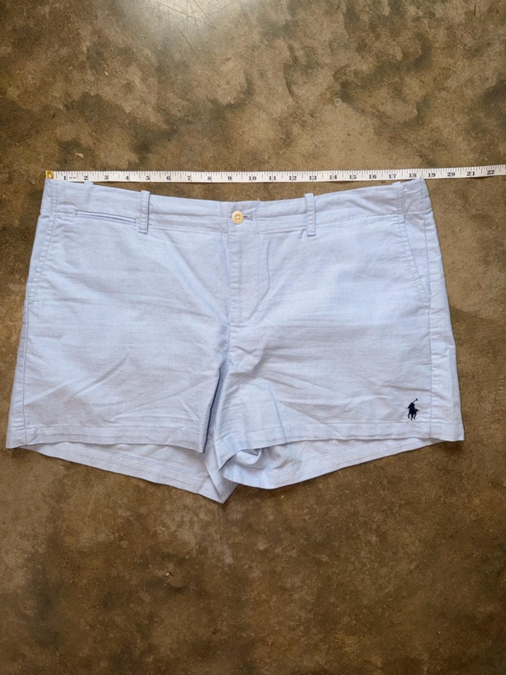 Polo by Ralph Lauren - Blue Chino Shorts - Size 12 - Picture 4 of 11